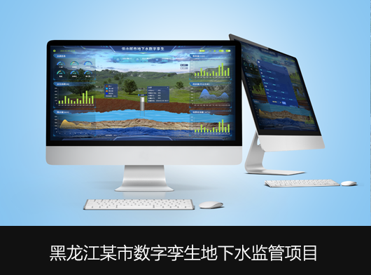 黑龍江某市級數字孿生地下水管控項目建設案例