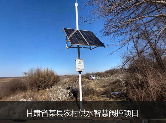 甘肅某縣農(nóng)村供水管網(wǎng)智慧閥控項(xiàng)目案例
