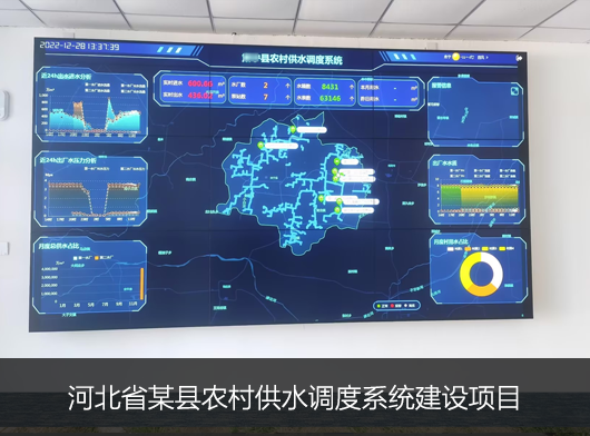 河北某縣農村供水調度系統項目建設案例
