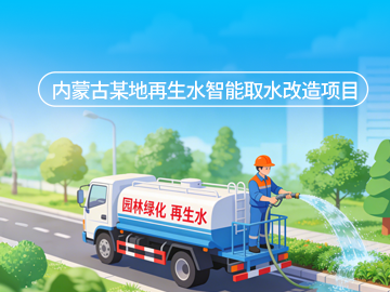 內蒙古某市再生水取水計量項目案例